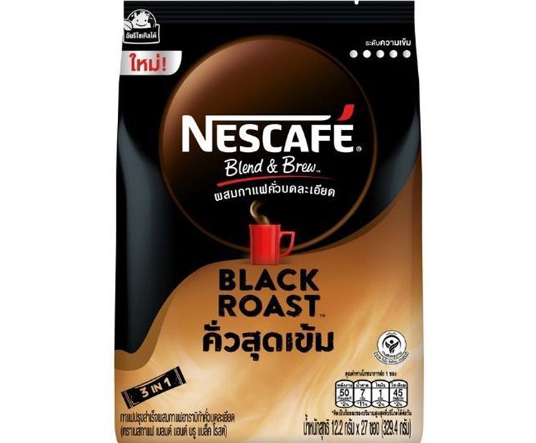 Nescafe/네스카페 커피 블렌드 앤 브루 (블랙 로스트) : 니코니코 타이 마켓 / 태국 구매 대행