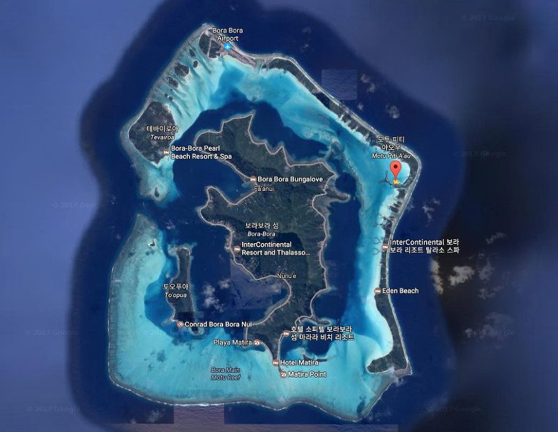 보라보라섬 정보 (위치,경비,일정)