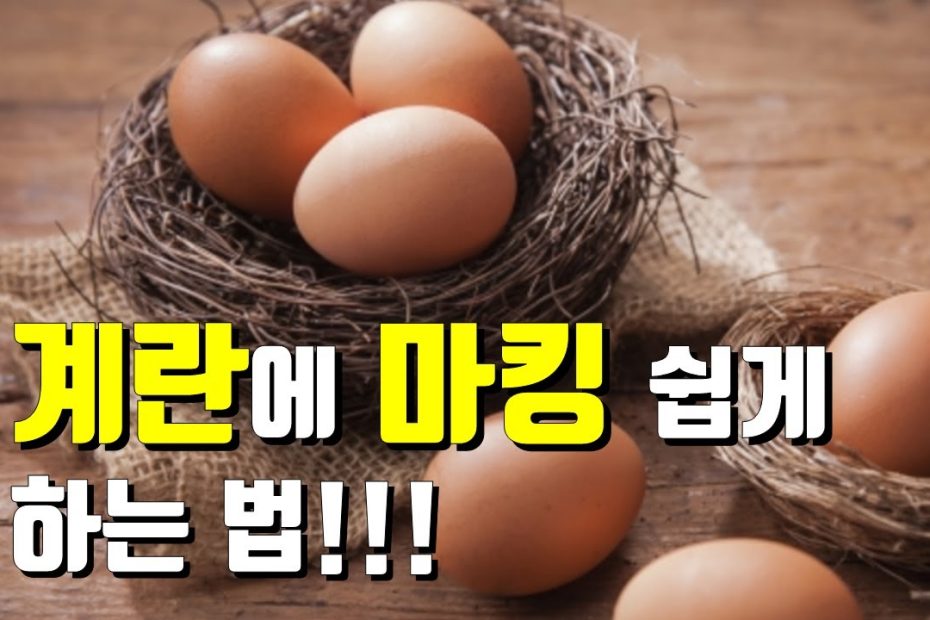 핸드젯마킹기로 계란판 마킹 시간 단축해보자~ 휴대용마킹기 활용기 - Youtube