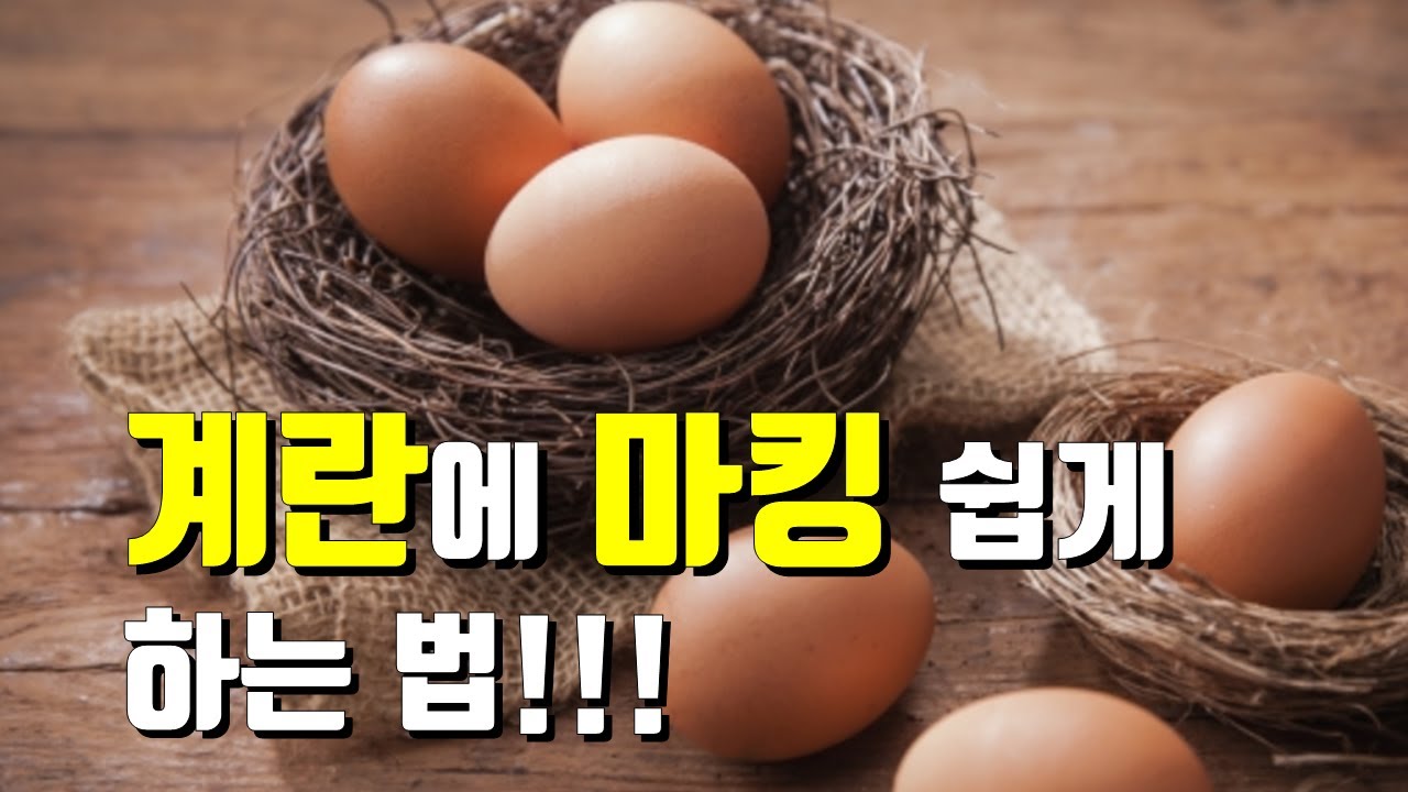핸드젯마킹기로 계란판 마킹 시간 단축해보자~ 휴대용마킹기 활용기 - Youtube