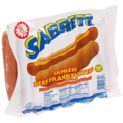 Sabrett® Skinless Beef Frankfurters 5Lbs - Sam'S Club