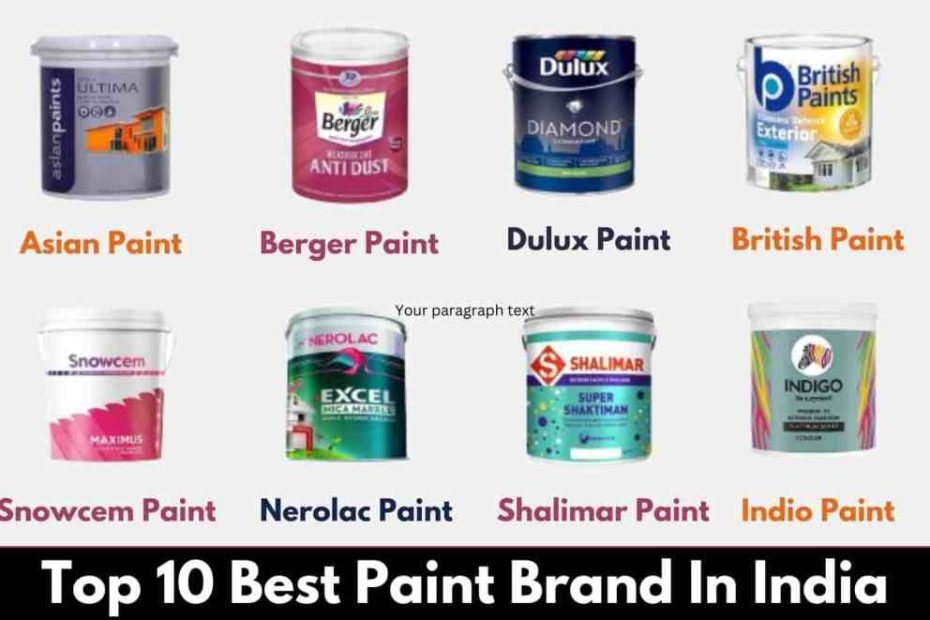 Top 10 Paint Companies In India 2023: Discover The Best Paint Brands For  Interior & Exterior