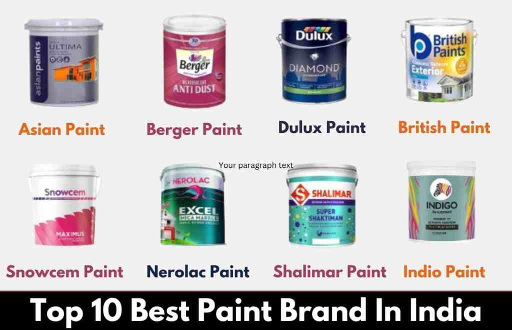 Top 10 Paint Companies In India 2023: Discover The Best Paint Brands For  Interior & Exterior