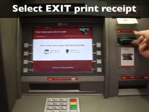 Using A Bank Machine (Atm) To Make A Deposit - Youtube