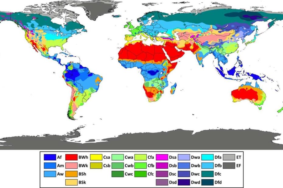 Koppen Climate Classification | Definition, System, & Map | Britannica